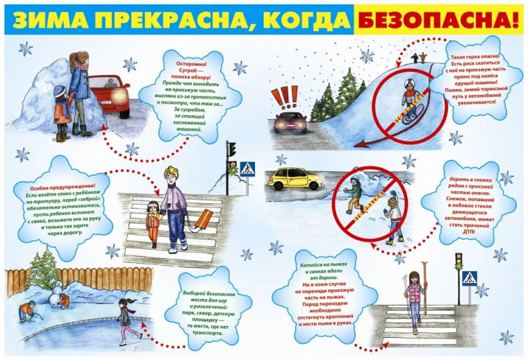 В новый год по безопасной дороге. В новый год по безопасной дороге.